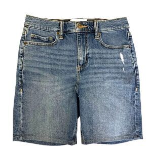 Sun + Stone Men's Classic Mid-Wash Denim Jean Shorts Size 29